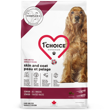 1st Choice Senior Sensitive Skin&Coat Lamb&Fish ФЕСТ ЧОЙС СЕНЬОР ЯГНЕНОК РЫБА сухой суперпремиум корм для пожилых или малоактивных собак, 2 кг ФЧССЯР2  фото