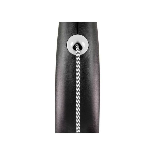 Поводок-рулетка Flexi для собак Black Design трос черная размер XS 3 м/8 кг FL 033203 фото