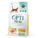Сухой корм для кошек Optimeal (Оптимил) с курицей 700 г. 22030718 фото 1