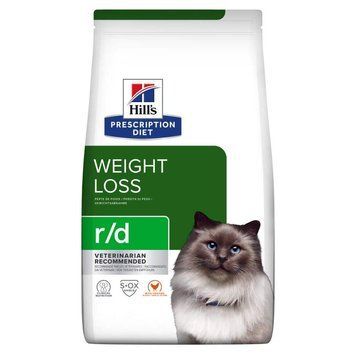 Hill&rsquo;s PRESCRIPTION DIET r/d Сухий корм для котів для зниження ваги, з куркою, 3 кг 606524 фото