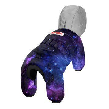 Комбінезон для собак WAUDOG Clothes малюнок "NASA21", XS22, В 29-31 см, С 19-21 см 5455-0148 фото
