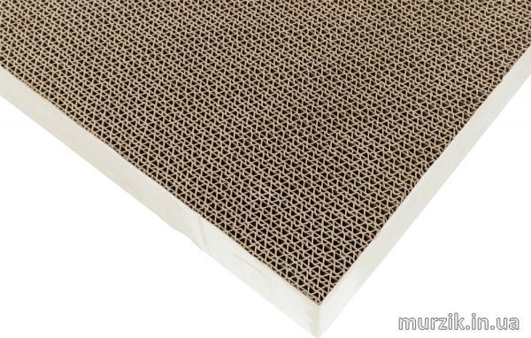 Дряпка Trixie XXL для котів, з двома кульками, картон, 70х6х38 cм (пісочний) 48032 фото