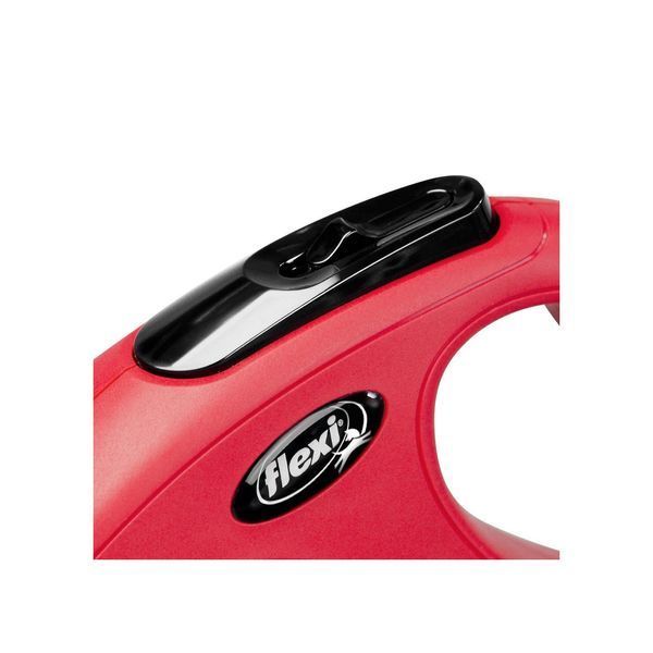 Поводок-рулетка Flexi New CLASSIC S, 5м / 12кг, трос, красный 11783 RED Flexi фото