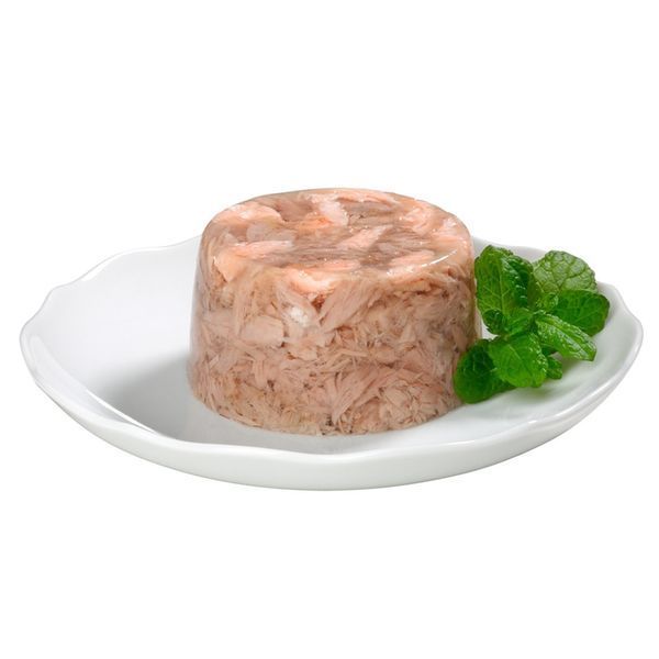 Влажный корм GimCat Shiny Cat для кошек, с тунцем и лососем в желе, 70 г G-414317 /195 фото