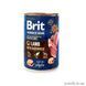 Влажный корм Brit Premium by Nature для собак, ягненок с гречкой, 400 г 100414 фото 1