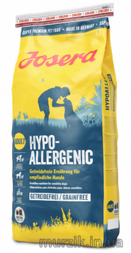 Josera (Йозера) Гіпоалергенік (Hypoallergenic) для собак для зниження харчової непереносимості 12,5 кг. 50012862 фото