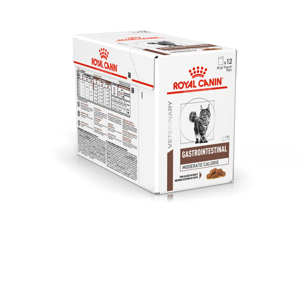 Вологий корм Royal Canin (Роял Канін) Gastro Intestinal Moderate Calorie при порушенні травлення 85 г/12 шт. RC 400900119 (x12) фото