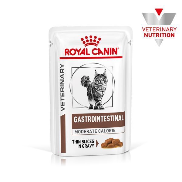 Вологий корм Royal Canin (Роял Канін) Gastro Intestinal Moderate Calorie при порушенні травлення 85 г/12 шт. RC 400900119 (x12) фото