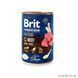 Влажный корм Brit Premium by Nature для собак, говядина с потрохами, 800 г 100413 фото 1