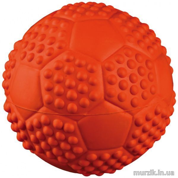 Игрушка для собак "Мяч резиновый спортивный" 5,5 см 1452096 фото