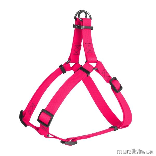 Шлея для собак Collar WAUDOG Waterproof, 50-80 см / 20 мм, материал - COLLARTEX, розовый 41456635 фото