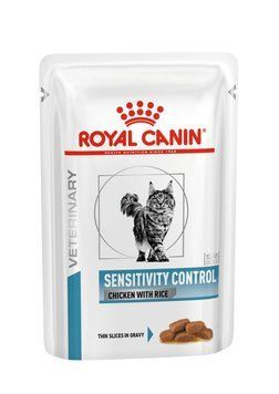 Вологий корм Royal Canin (Роял Канін) Sensitivity control з куркою та рисом пауч 85 г/12 шт. RC 4035001 (x12) фото