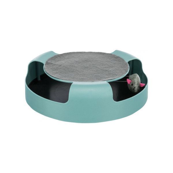 Игрушка Trixie Catch The Mouse для кошек Трек игровой с плюшевой мышкой пластик 25х6 см 41411 фото