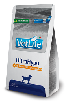 Сухой корм для собак Farmina Vet Life Ultrahypo, ветеринарная диета для уменьшения непереносимости ингредиентов и питательных веществ, 12 кг 184491 фото