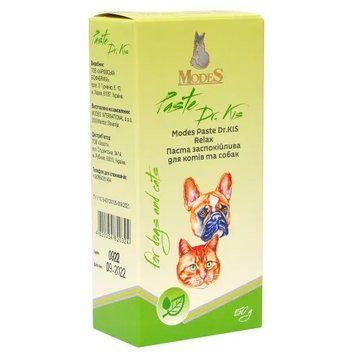 Паста Др. КИС Релакс (Paste Dr.KIS Relax) успокаивающая для кошек и собак 50 г, MODES ЗС000258 фото