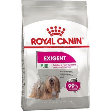 Сухий корм для собак малих порід, вибагливих до корму, Royal Canin (Роял Канін) Mini Exigent 3 кг. 1006030 фото