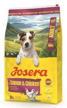 Сухий корм JOSERA Mini Salmon & Chicken для собак малих порід (лосось та курка) 10 кг 146041351 фото