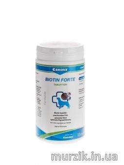 Интенсивный курс для шерсти собак Canina Biotin Forte 700 г/210 таб. 32606775 фото