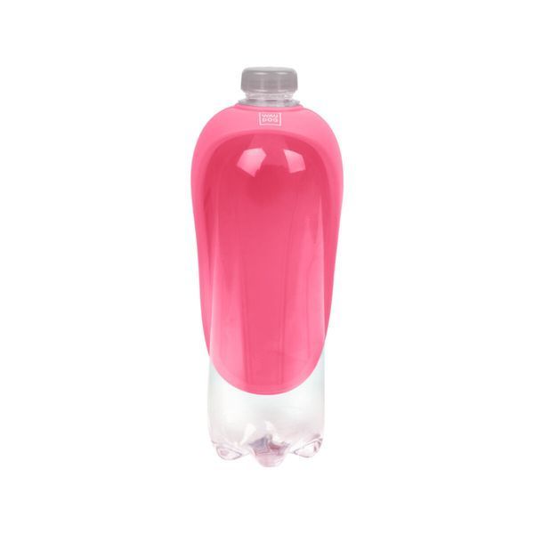 Поїлка-насадка на пляшку WAUDOG Silicone, 165х90 мм рожевий 50778 фото