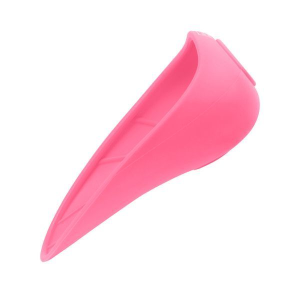 Поїлка-насадка на пляшку WAUDOG Silicone, 165х90 мм рожевий 50778 фото