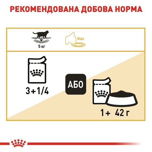 Вологий корм для британських котів та кішок Royal Canin (Роял Канін) British Shorthair Adult пауч (у соусі) 85 г/12 шт. RC 2032001 (x12) фото
