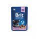 Влажный корм Brit Premium Cat pouch для котят, белая рыба, 100 г 111835 фото 1