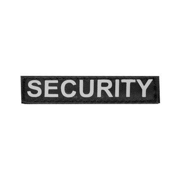 Сменная надпись "Dog Extreme" "SECURITY" большая для шлеи "POLICE" 3-4 размера черный 24721 фото