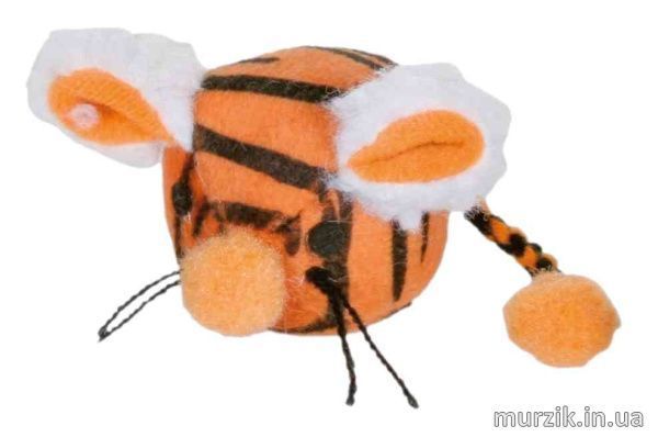 Игрушка Trixie для кошек Мышка-мячик с кошачьей мятой плюш 4,5 см 4554_1шт фото