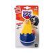 Игрушка для собак Цыпленок-неваляшка с пищалкой GiGwi EGG, текстиль, резина, 14 см 75476 фото 2