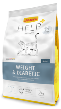 Сухий корм Josera Help Weight & Diabetic Cat Підтримка при ожирінні та діабеті - 2 кг 50011773 фото