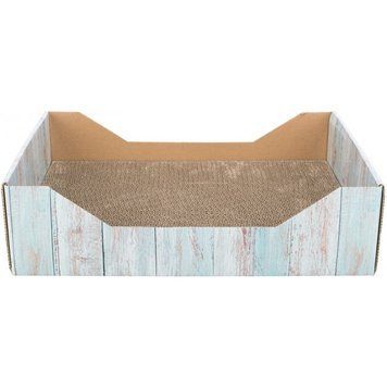 Царапка-кровать Trixie для кошек, с кошачьей мятой, картон, 45х12х33 см 48013 фото