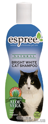 Шампунь для котов отбеливающий и цветонасыщающий Espree (White Cat Shampoo) 355 мл. 9116408 фото