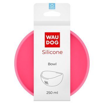 Миска WAUDOG Silicone, 250 мл розовый 508111 фото
