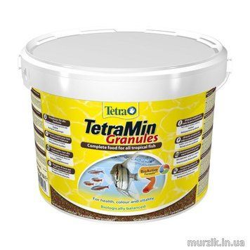 Корм TetraMin Granules для всех аквариумных рыб 10L / 4,2кг 1471611 фото