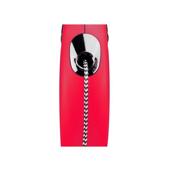 Повідець-рулетка Flexi New CLASSIC M, 8м/20кг, трос, червоний 11813 RED Flexi фото