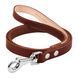 Поводок "CoLLaR" одинарный, непрошитый (ширина 20мм, длина 122см) коричневый 04561 фото 1