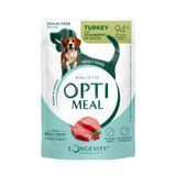 Optimeal Holistic - вологий корм з індичкою та журавлиною в апетитному соусі для дорослих собак усіх порід B2940101 фото