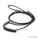 Ринговка для собак, CoLLaR DOG Extreme, нейлон, с кожаной накладкой, 130 см / 5 мм, черный 41456244 фото 1
