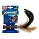 Игрушка для котов Спрессованная кошачья мята с пером GiGwi Johnny stick, перо, кошачья мята, 8 см 75335 фото 2