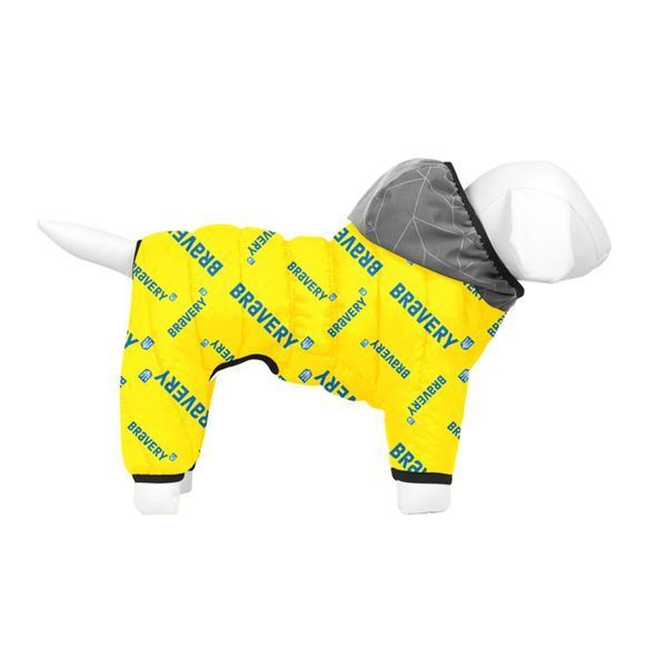 Комбінезон для собак WAUDOG Clothes малюнок "Сміливість", L50, В 70-74 см, С 47-50 см 5455-0231 фото