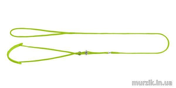 Ринговка для собак, CoLLaR DOG Extreme, нейлон, с кожаной накладкой, 130 см / 5 мм, салатовый 41456246 фото