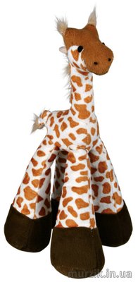 Игрушка для собак "Жираф с длинными ногами плюш" 33 см 1451929 фото