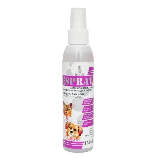 Фікс спрей (Fix spray) захист місць не призначених для туалету для котів і собак 150 мл, MODES ЗС000155 фото