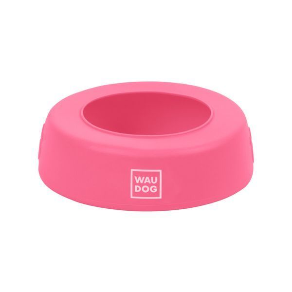 Миска-непроливайка WAUDOG Silicone, 750 мл розовый 507811 фото