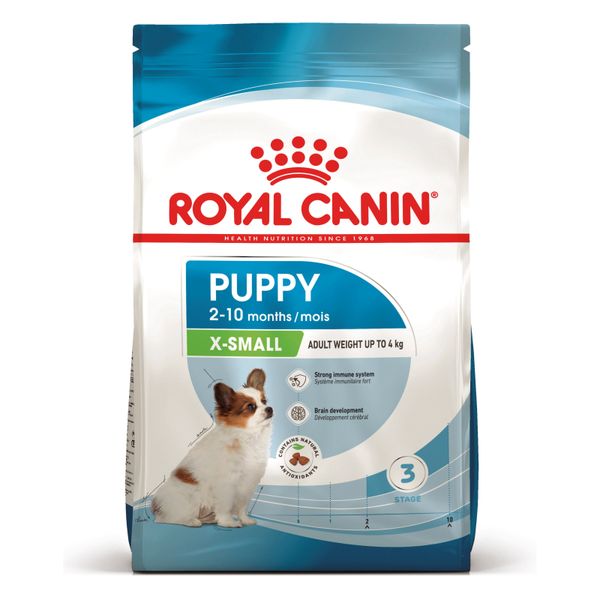 Сухой корм для щенков миниатюрных пород Royal Canin (Роял Канин) Mini XSMALL Puppy 3 кг. 10020301 фото