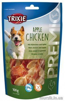 Лакомство Trixie Premio Apple Chicken для собак с курицей и яблоком 100 г 31593 фото