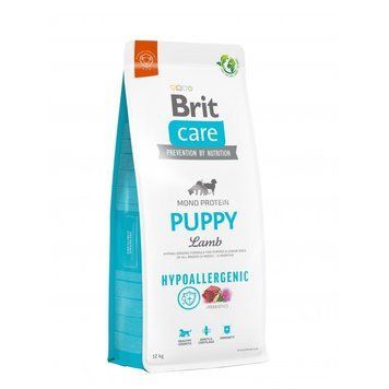 Сухий корм Brit Care Dog Hypoallergenic Puppy для цуценят, гіпоалергенний з ягням, 12 кг 172213 фото
