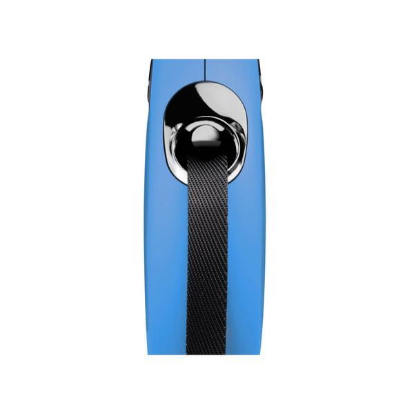 Повідець-рулетка Flexi New CLASSIC S, 5м/15кг, стрічка, синій 11832 BLUE Flexi фото