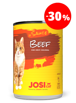 АКЦІЯ! Вологий корм для котів Josera (Йозера) JosiCat Beef in Sauce 415 г 30003657 фото