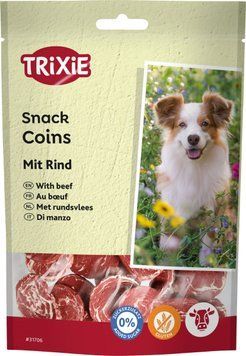Лакомство Trixie Premio Beef Coins для собак с говядиной 100 г 31706 фото